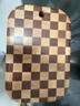 原森太棋盘格实木菜板高颜值抗菌防霉砧板宝宝专用水果板无漆无蜡家用 棋盘格小号水果板 实拍图