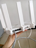 中兴（ZTE）巡天 AX3000满血WIFI6千兆无线路由器 自研双核主芯片 5G双频穿墙王wifi路由 Mesh 3000M速率 实拍图
