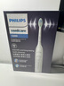 飞利浦（PHILIPS）【肖战推荐】电动牙刷钻石3系 生日礼物 成人情侣款送男生/女友 微泡水流 HX5181/01皓月白 实拍图