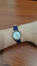 聚利时（Julius）手表女小巧系列潮流时尚贝壳表盘学生石英女士手表宝蓝色JA-723E 实拍图