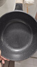 九阳（Joyoung）炒锅不粘锅麦饭石色炒菜锅不粘炒锅炉灶通用24cm 实拍图