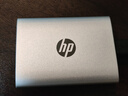 HP惠普 2TB 移动固态硬盘P900（PSSD）USB3.2 ssd 2000MB/s Type-C接口 钛空银｜手机直连 实拍图