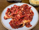 大庄园上脑拌肉1斤/袋烤肉食材烧烤半成品腌制牛肉齐市风味烧烤食材 实拍图