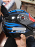 LS2双镜片揭面盔电动摩托车头盔男女高清耐磨赛车四季通用 FF370 黑梦之蓝 XL（建议57-58头围） 实拍图