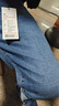 京东京造牛仔裤男士裤子男休闲裤秋季百搭复古锥形 浅蓝色 33 实拍图