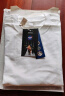 NASA GISS重磅260g纯棉短袖t恤男纯色圆领厚实不透纯白打底衫男女体恤上衣 黑色 M 体重110-130斤 实拍图