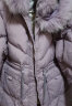 鸭鸭（YAYA） 中年妈妈羽绒服女新款中长款冬装连帽加厚中老年人保暖棉袄外套 DYXD6B0080梦幻紫 185/4XL 实拍图