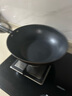 三禾无涂层不粘炒锅炒菜锅钛合金钛钛锅32cm天穹黑配钢铲LC32S1 实拍图