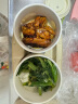 生活元素（LIFE ELEMENT）插电式电热饭盒 便携式保温加热饭盒陶瓷内胆 便当盒热饭神器 1L双胆 F88 实拍图