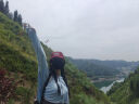 博沃尼克防晒衣防晒面罩遮阳帽一体防晒服骑行旅游防紫外线透气 天蓝色 实拍图