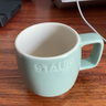 珐宝（staub）咖啡杯系列陶瓷马克杯牛奶杯早餐杯办公水杯子拿铁杯下午茶 浓缩杯100ml 尤加利绿 实拍图