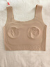 浪莎粉底液内衣女大胸显小无痕美背文胸塑身显瘦运动裹胸裸感吊带背心 实拍图