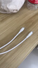 毕亚兹适用于0.3米充电宝便携充电线苹果数据线快充线iPhone14/13/12/11/Xs/XR/SE/8/7ipadAir手机平板 实拍图