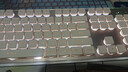 前行者V3104键无线键盘鼠标套装蓝牙双模静音机械手感高颜值轻薄办公薄膜键盘电脑笔记本iPad通用 奶白色 实拍图