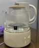 World Kitchen康宁养生壶 全玻璃恒温壶煮茶壶煮茶器1L 办公室热牛奶神器保温壶家用花茶壶烧水壶电热水壶煮水壶 【标准款】【24小时预约丨自动保温】 1L 实拍图