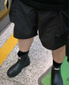 大嘴猴雨鞋男士户外雨天防水雨靴胶鞋耐磨水鞋 束口款 45【偏大一码】  实拍图