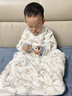 蒂乐婴儿睡袋春秋冬款纯棉恒温包腿一体式新生儿童防踢被四季通用 纯棉花内胆【春秋薄夹棉 室温10-20℃】星鬃云谣 M码【适合身高80-95cm】 建议1.5-3岁 实拍图