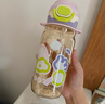 babycare儿童水杯吸管杯双饮二合一户外运动水壶上学大容量PPSU-满杯600ml 实拍图