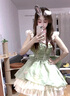 唐努乌现货花仙子Lolita小清新礼服甜美花苞裙洛丽塔公主裙可爱洋装 小花仙裙子+拖尾 M 实拍图