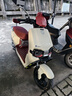 台铃电动摩托车苍穹100公里长续航电动车1200W高速电摩石墨烯电池72V23Ah外卖上班代步电瓶车复古红 实拍图