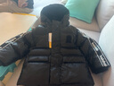 巴拉巴拉儿童羽绒服男童厚款连帽外套冬装亮面小童装保暖 黑色90001 白鸭绒 100 cm(充绒量71g) 实拍图