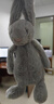 Jellycat害羞银色邦尼兔毛绒玩具安抚玩偶睡觉抱枕送礼潮玩娃娃生日礼物 银色 Medium 实拍图