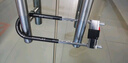 虎顿（HOTUN）玻璃门锁U型锁锁具商铺店面门插锁推拉门玻璃锁长锁u形锁A01-420 实拍图