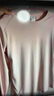 迪卡侬训练防晒打底衣长袖健身跑步运动服T恤上衣RUNW柔雾粉S-4392884 实拍图