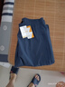 361°平口运动裤男新品夏季冰凉感速干透气九分裤舒适梭织运动长裤 【男款】深墨蓝 XL 实拍图