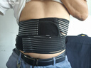 安踏（ANTA）护腰带夏天运动健身男腰间盘突出加压束腰跑步收腹深蹲久坐腰托XL 实拍图