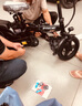 普莱德新国标折叠电动自行车 超长续航电动车 轻骑铝合金代驾车锂电池助力男女通用成人电瓶车代步电单车 豪华版-汽车电芯10A-纯电续航20-30km 实拍图