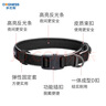 多尼斯（DOGNESS）狗狗牵引绳遛狗绳狗链子项圈小中型犬泰迪柯基法斗博美马犬 黑M 实拍图