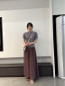 MK轻奢包包女包单肩包女士斜挎小方包母亲情人节生日礼物送女友老婆 白色（礼盒装） 实拍图
