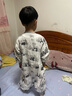 baby friend婴儿睡袋竹棉宝宝连体睡衣中大童纱布睡袋春夏空调房防踢被110码 实拍图