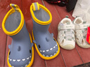 SEVEN ONLY OLINE儿童雨鞋女童防水防滑可爱鲨鱼宝宝雨靴女孩幼儿园水鞋 雾霾蓝 15 cm内长【150】脚长约14穿 实拍图