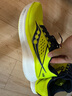 Saucony索康尼RIDE驭途17跑鞋男缓震透气慢跑训练运动鞋荧光绿兰44 实拍图