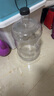 拜杰纯净水桶 矿泉水桶饮水桶11.3L桶装水饮水机手提透明水桶+水桶刷 实拍图