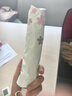 天堂 防紫外线阳伞三折 遮阳伞三折印花晴雨伞黑胶防晒太阳伞 米色 实拍图