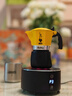 比乐蒂（Bialetti）摩卡壶礼盒装 蒸汽时代手冲咖啡壶套装意式浓缩咖啡订婚礼物送礼 黄色双阀款(钻石底2杯份) 4件套 100ml 蒸汽时代礼盒套装(配咖啡杯) 实拍图