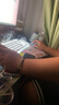 前行者（EWEADN）静音有线无线键盘鼠标套装机械手感游戏办公专用电脑笔记本蓝牙电竞键鼠耳机三件套 银白色【白光】静音键盘 实拍图
