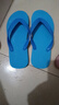 HKNS泰国星马人字拖老式鲨鱼牌夏天沙滩休闲防滑桂马男女情侣耐磨夹脚 【蓝色】波浪纹星马 10.5 号/41-42码 实拍图