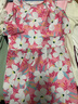 佑游儿童泳衣女童女孩连衣裙泳装小中童温泉泳衣五件套32630粉白色4XL 实拍图