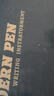 优尚（OASO）按动自动钢笔第三代专利密封防干防摔K016套装深海蓝（附4支原装黑色墨囊带润笔）男女生日礼物 实拍图