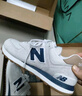 NEW BALANCE NB574官方休闲鞋男鞋女鞋情侣复古舒适夏季透气百搭轻便运动鞋 灰色 ML574LGI 42 (脚长26.5cm尺码详询客服) 实拍图