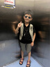 G.DUCKKIDS男童西装套装儿童花童礼服夏季幼儿园毕业照服装中大童西服衬衫假 黑色-夏款 140 建议10-11岁【125-135cm】 实拍图