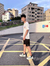回力男鞋运动鞋男款百搭透气鞋子男休闲板鞋潮流小白鞋夏季跑步老爹鞋 米蓝色 |网面款 42 (260mm) 标准尺码，正常拍 实拍图