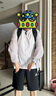 GLM防晒衣男户外夏季轻薄透气凉感上衣运动钓鱼UPF50+男士带帽防晒服 实拍图
