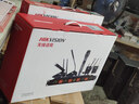 海康威视（HIKVISION）会议一拖四无线麦克风桌面短杆方管话筒主席台UHF高保真抗干扰自动对频防啸叫演讲培训广播 实拍图