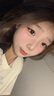 OVOLOOK美瞳日抛10片小直径蓝黑棕色自然日常2025一次性隐形眼镜网红学生 黑茶水晶14.0【日抛10片】 0度 实拍图