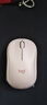 罗技（Logitech）M221轻音鼠标 无线鼠标 办公鼠标 对称鼠标 带无线微型接收器 茱萸粉 实拍图